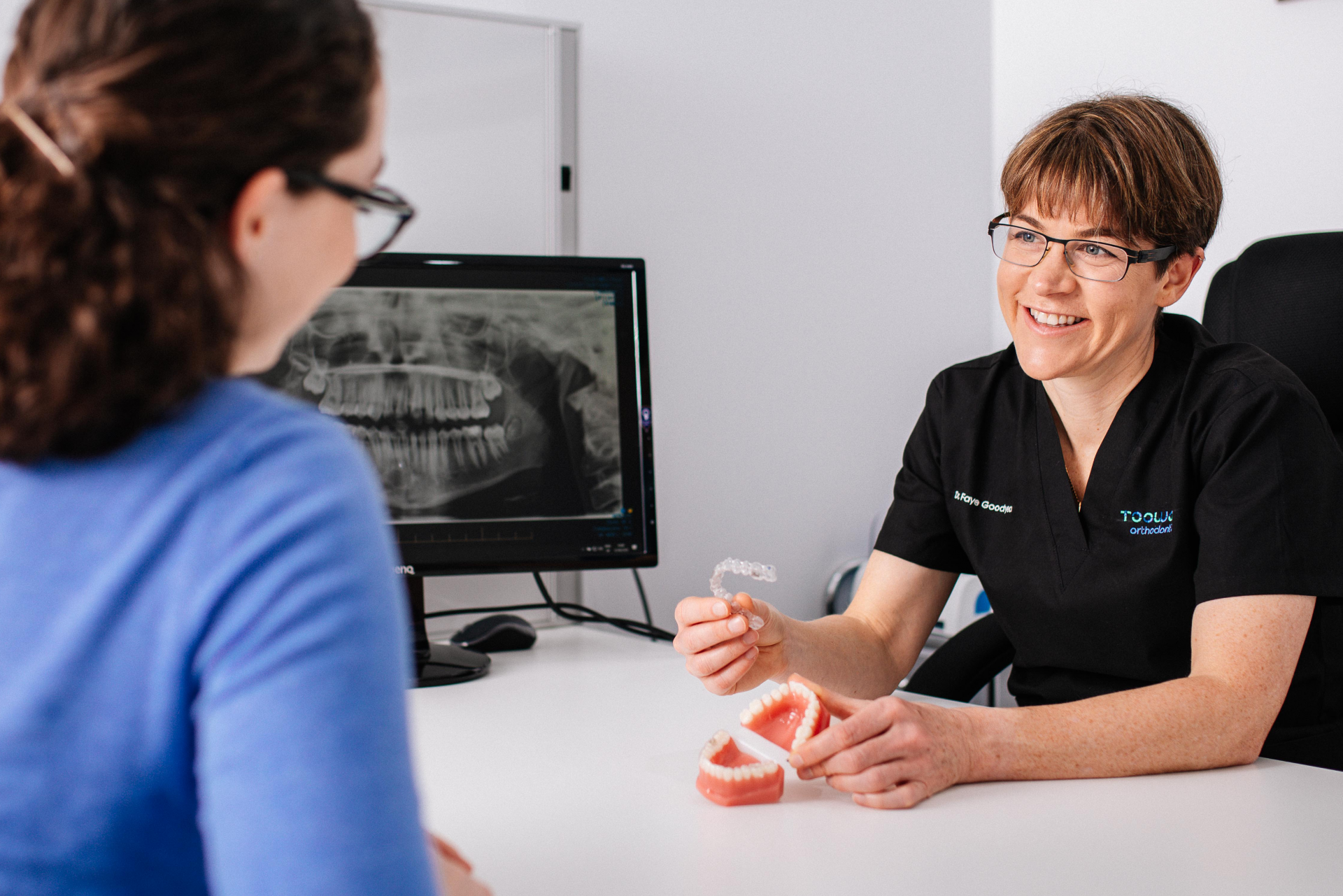 Faye Goodyear from Toowong Orthodontics providing specialist advice on orthodontic treatment Brisbane